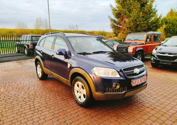 Chevrolet Captiva cena 20900 przebieg: 216000, rok produkcji 2010 z Biskupiec małe 301